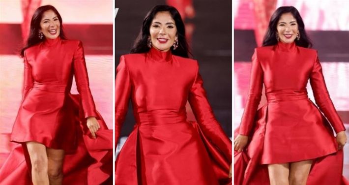 مني زكي ريحت من التمثيل و اشتغلت عارضة أزياء : شاهد