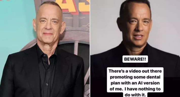 يخراب الخراب : الذكاء الاصطناعي اشتغل توم هانكس