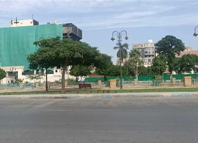 أخبار مصر | أحدث صور بعد حريق أمس.. مديرية أمن الإسماعيلية تتزين بالأخضر قبل تجديدها