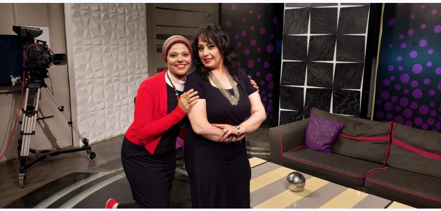 الفنانة هند عاكف في برنامج ذكريات غدًا بقناة نايل لايف