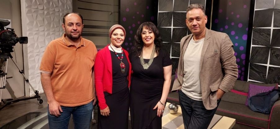 الفنانة هند عاكف في برنامج ذكريات غدًا بقناة نايل لايف