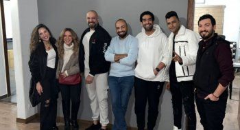 شاهد .. بيومي فؤاد ورنا رئيس ينهيان تصوير فيلم "أسود ملون" وهذا موعد طرحه