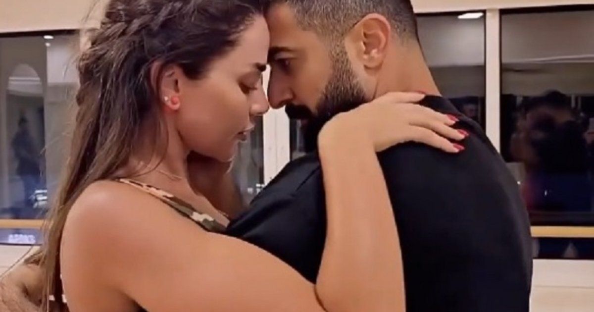 شاهد .. داليدا خليل بين أحضان سيف نبيل.. ورقصة رومانسية تجمعهما- بالفيديو