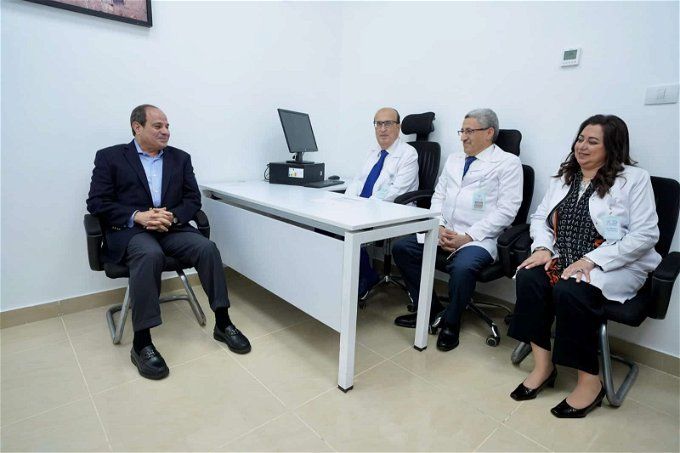 أخبار مصر | الرئيس السيسي يجري الكشف الطبي لاستكمال أوراق الترشح للانتخابات الرئاسية 2024