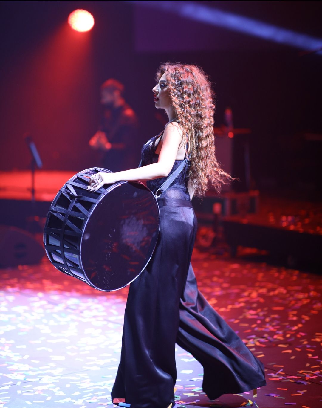 ميريام فارس وأحمد سعد وعايض ودي جي أصيل بحفل تخرج aue 2023