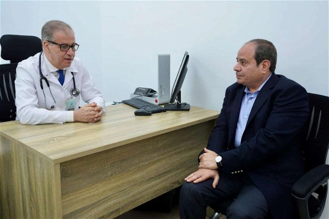 أخبار مصر | الرئيس السيسي يجري الكشف الطبي لاستكمال أوراق الترشح للانتخابات الرئاسية 2024