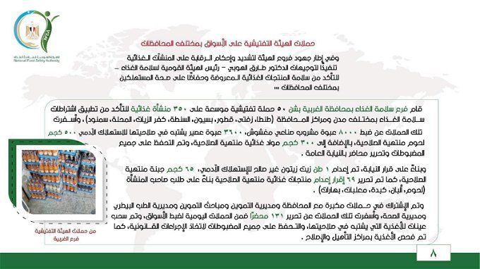 ضبط أغذية ولحوم فاسدة