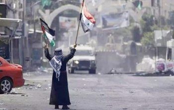 شاهد .. نسرين طافش تعبر عن تضامنها مع الشعب الفلسطيني.. وهذا ما قالته