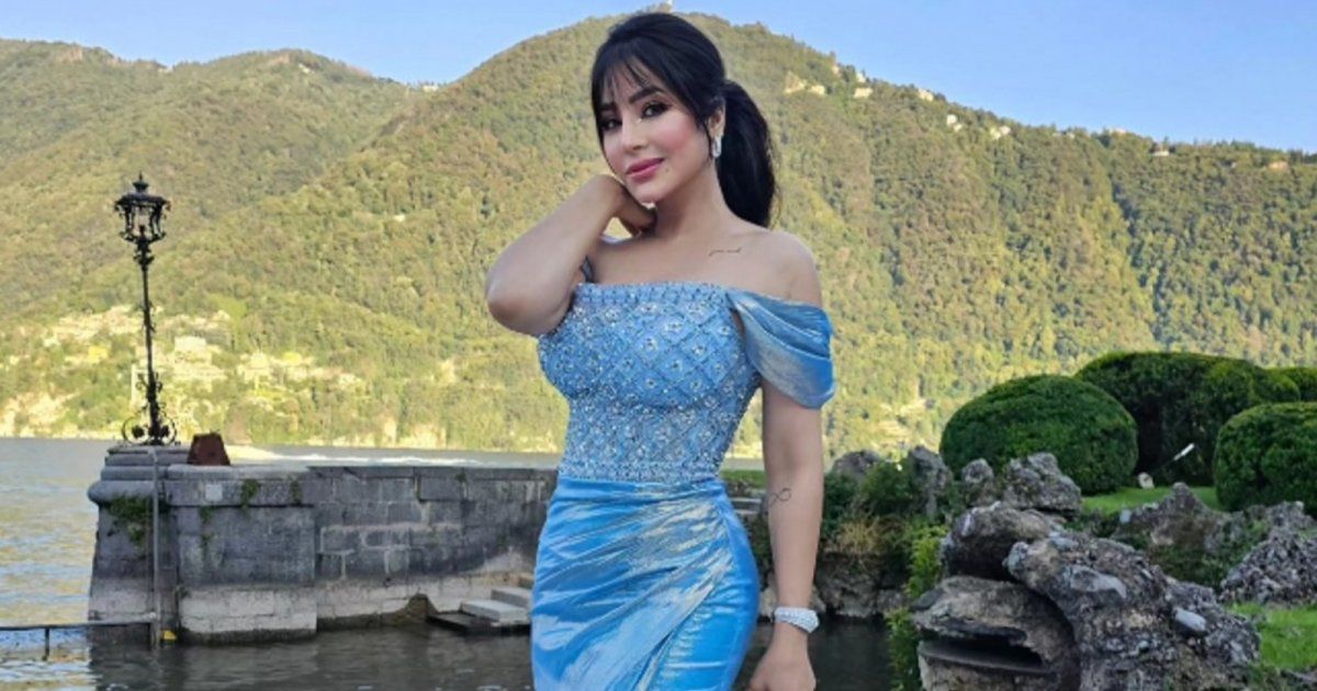 شاهد .. بالصورة - باناقتها المعتادة.. لجين عمران تتألق بجمالها وتسحر عيون الجمهور