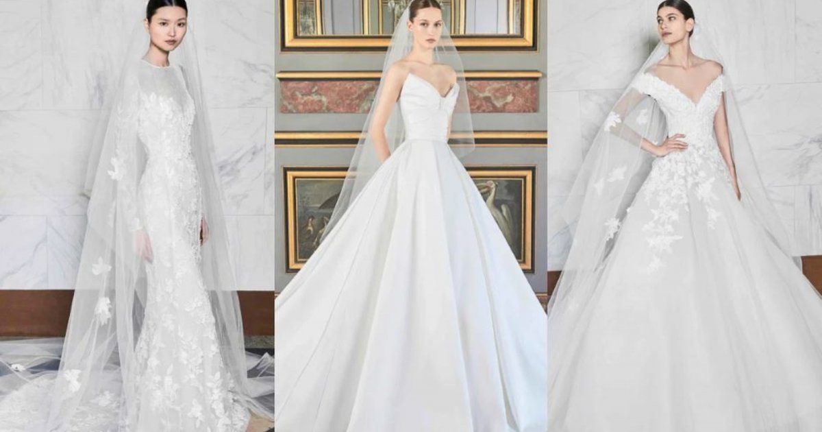 شاهد .. إيلي صعب يزيّن عرائسه بالألماس.. اليكم مجموعة 2024 - صور