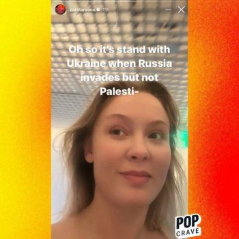 شاهد .. داعمة الشعب الفلسطيني.. فنانة سويدية تسخر من النفاق المجتمعي