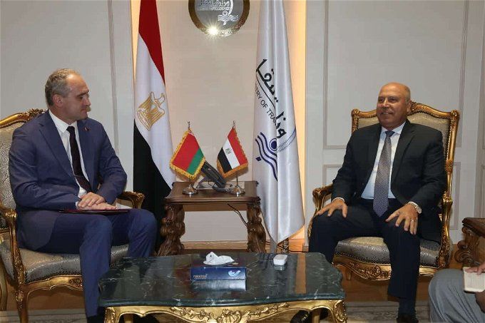 أخبار مصر | وزير النقل ونظيره البيلاروسي يبحثان سبل التعاون المشترك