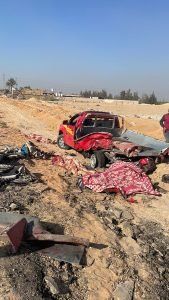 أخبار مصر | عاجل وبالأسماء .. إصابة أكثر من 9 أشخاص في حادث انقلاب على الطريق الدولي