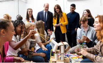 شاهد .. الأمير ويليام وكايت ميدلتون يشاركان في إحياء اليوم العالمي للصحة النفسية-بالصور