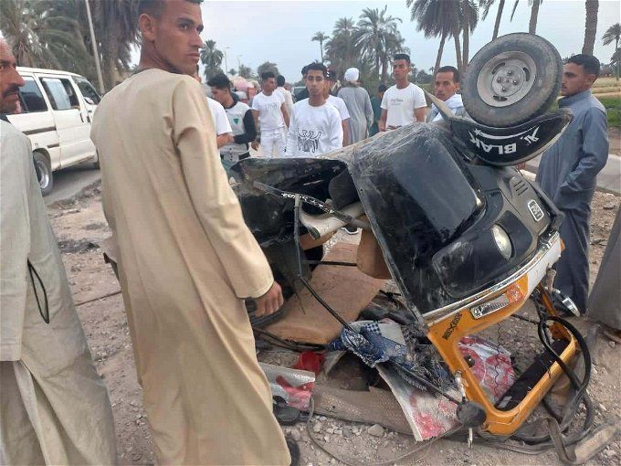 أخبار مصر | بالأسماء .. إصابة أكثر من 5 أشخاص في حادث مروع على الطريق الزراعي