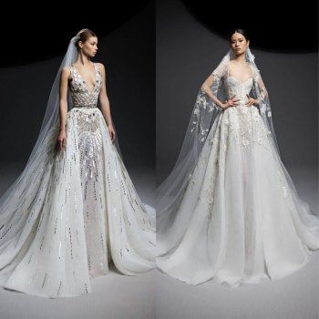 شاهد .. بالصور - فساتين أعراس زهير مراد لخريف - شتاء 2024 من الخيال .. اليكم المجموعة كاملة