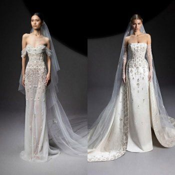شاهد .. بالصور - فساتين أعراس زهير مراد لخريف - شتاء 2024 من الخيال .. اليكم المجموعة كاملة