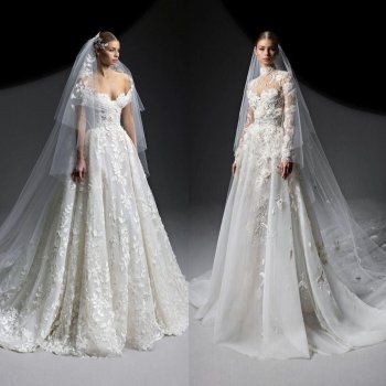 شاهد .. بالصور - فساتين أعراس زهير مراد لخريف - شتاء 2024 من الخيال .. اليكم المجموعة كاملة