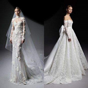 شاهد .. بالصور - فساتين أعراس زهير مراد لخريف - شتاء 2024 من الخيال .. اليكم المجموعة كاملة