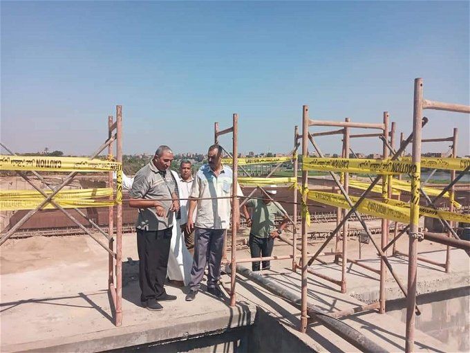 أخبار مصر | محافظ الجيزة يتفقد تنفيذ محطة الصرف الصحي بوردان في منشأة القناطر
