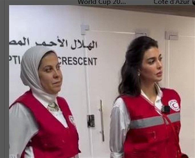 بملابس الهلال الأحمر.. ياسمين صبري تخطف القلوب في أحدث إطلالة لها