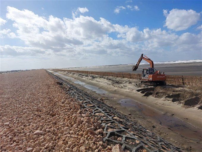 أخبار مصر | 47 مليون جنيه تكلفة أعمال حماية المناطق الساحلية في البحيرة