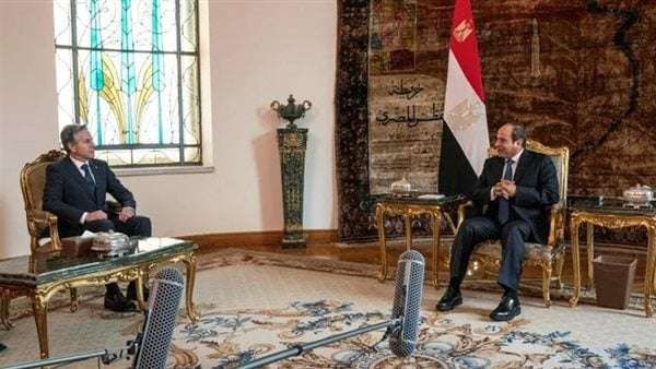 مجلس النواب: تصريحات الرئيس السيسي مع «بلينكن»” فخر لمصر