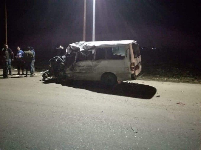 أخبار مصر | العربية اتعجنت.. انقلاب سيارة ميكروباص في كفر الشيخ (كشف بأسماء المصابين)