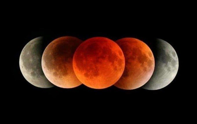 موعد خسوف القمر