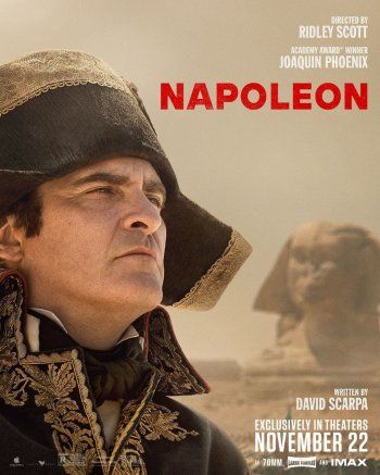 شاهد .. بالصورة- إليكم موعد عرض فيلم "Napoleon" المنتظر من خلال البوستر الرسمي الجديد
