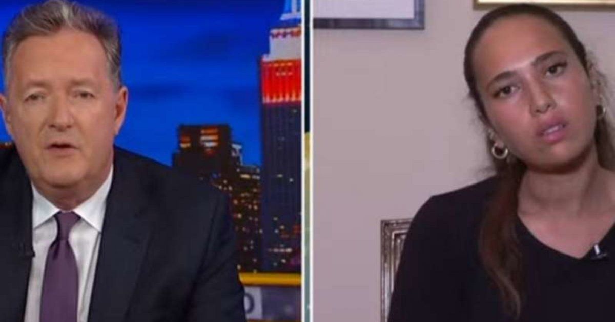 شاهد .. على خطى باسم يوسف .. رحمة زين في برنامج بيرس مورغان :" لماذا لا تُظهرون الجانب الآخر"؟