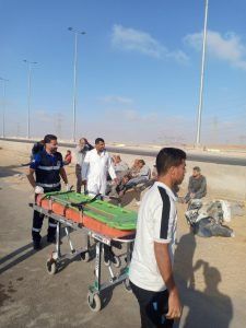 أخبار مصر | بالأسماء .. إصابة أكثر من 10 أشخاص في حادث طريق شباس الملح دسوق