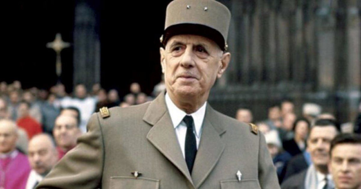 شاهد .. هذه الفتاة أنقذت الجنرال ديغول من الموت...وإليكم وصيته الأخيرة