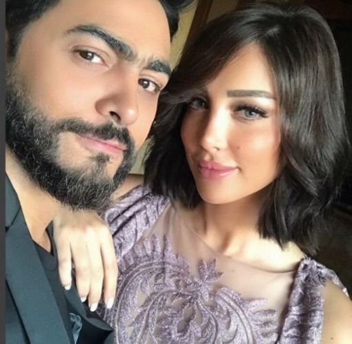 تامر حسني يدعم بسمة بوسيل في أغنيتها الجديدة : بتحن ولاإيه