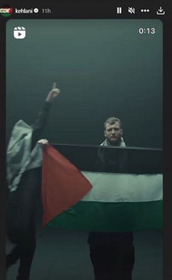شاهد .. فنانة أميركية شهيرة تنشر أغنية "راجعين" لـ فلسطين عبر صفحتها