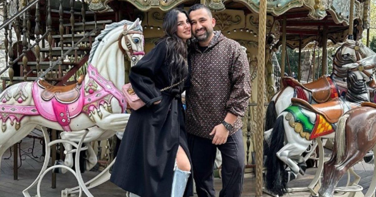 شاهد .. بالصور- هاني سعد يحتفل بعيد زواجه من درة التونسية بكلمات من الحب والرومنسية