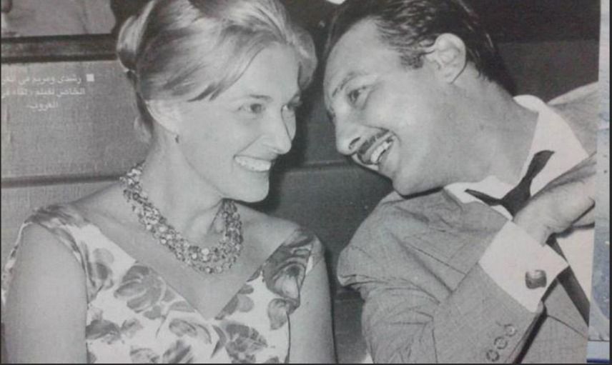 قصة حب مجهولة تجمع مريم فخر الدين ورشدي اباظة