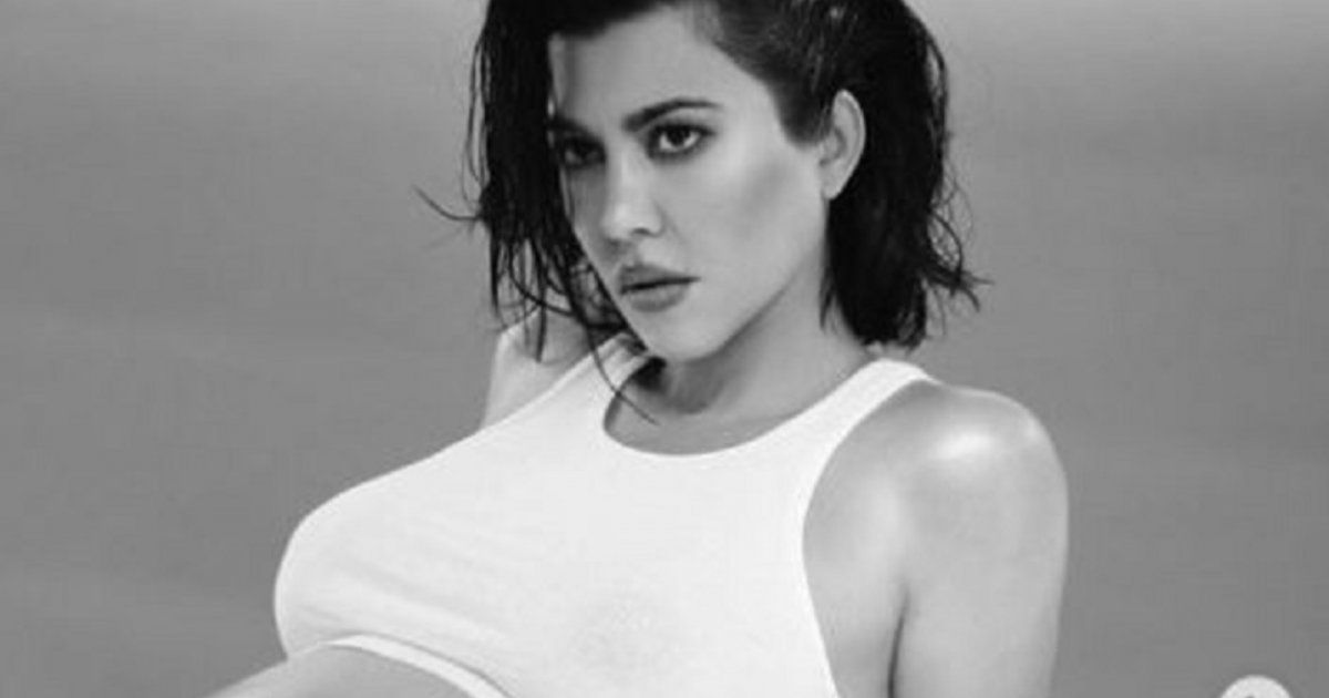 شاهد .. كورتني كارداشيان تستقبل مولودها بسرية تامة!