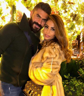 شاهد .. بالصور- خيرية هشام علي تحتفل عيد ميلاد زوجها خالد سليم بهذه الكلمات الرومنسية