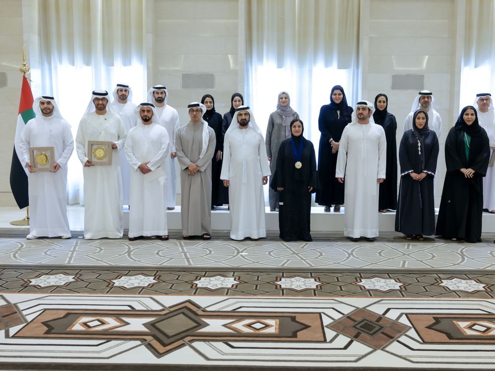 محمد بن راشد يُكرِّم الفائزين بالدورة الخامسة لمؤشر التوازن بين الجنسين على مستوى الحكومة الاتحادية
