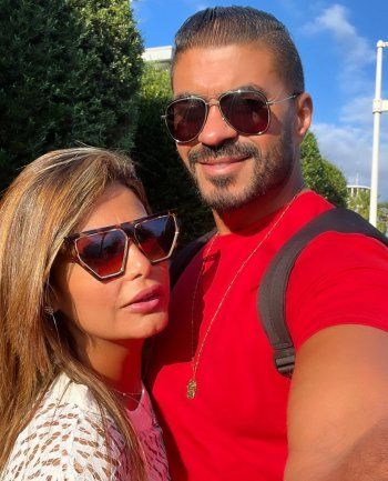 شاهد .. بالصور- خيرية هشام علي تحتفل عيد ميلاد زوجها خالد سليم بهذه الكلمات الرومنسية