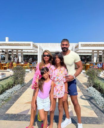 شاهد .. بالصور- خيرية هشام علي تحتفل عيد ميلاد زوجها خالد سليم بهذه الكلمات الرومنسية