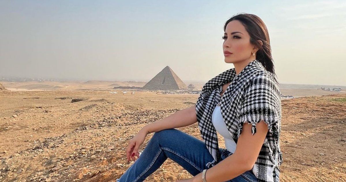 شاهد .. نسرين طافش تشوّق الجمهور لفيلمها الجديد-بالصورة