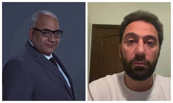 خناقة بيومي فؤاد ومحمد سلام