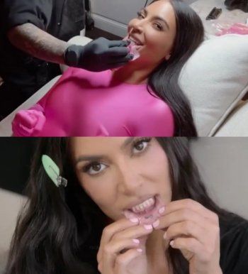 شاهد .. كيم كارداشيان تحصل على أول وشم لها.. والمكان لن تتوقعوه!!