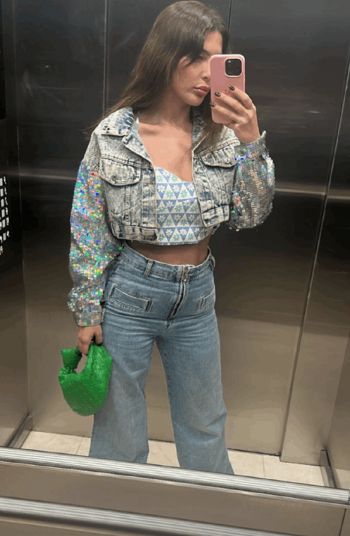 شاهد .. لين برنجكجي تخطف الأنظار بأحدث إطلالة لها من المصعد