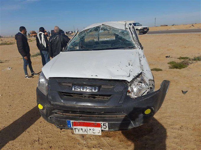 أخبار مصر | بالأسماء … إصابة أكثر من 9 أشخاص في حادث انقلاب على طريق الشيخ زايد