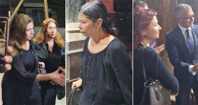 مشاهد من عزاء والدة سلوى محمد علي.. لقطات منه تعرض لأول مرة