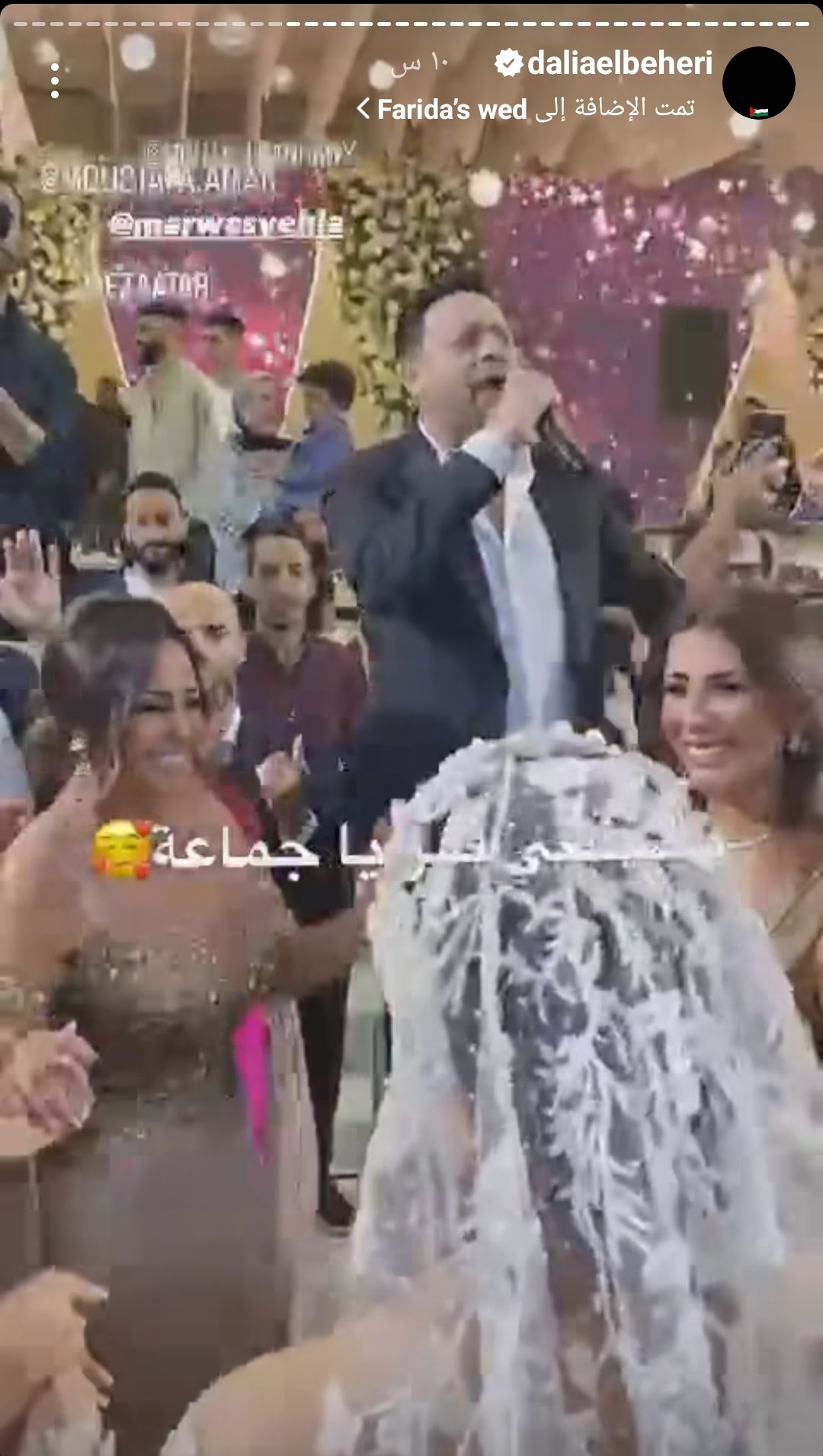 داليا البحيري تحتفل بزفاف ابنة شقيقتها – صور