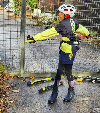 شاهد .. بالصور- إبن أحمد الفيشاوي يمارس هذه الرياضة..و الاخير يعبر عن فخره